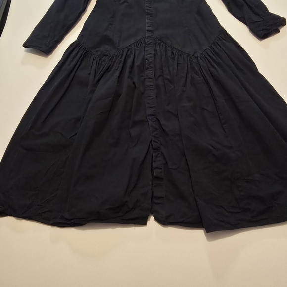 Polo Ralph Lauren Black Long Sleeve Dress Casual Collared Size XL - Picture 2 of 10